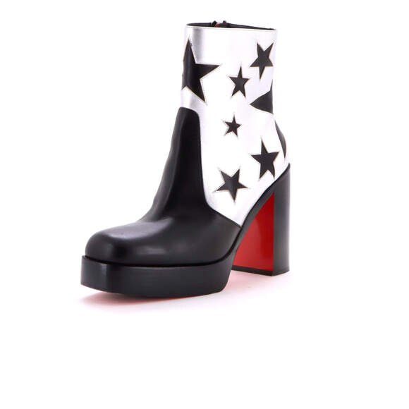 Christian Louboutin Shoes - Christian Louboutin Star Platform Boots Leather